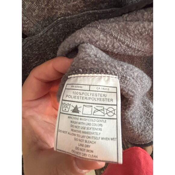 Antigua Purdue Boilermakers Gray 1/4 Zip Pullover Sweater Men’s Large - Picture 4 of 11